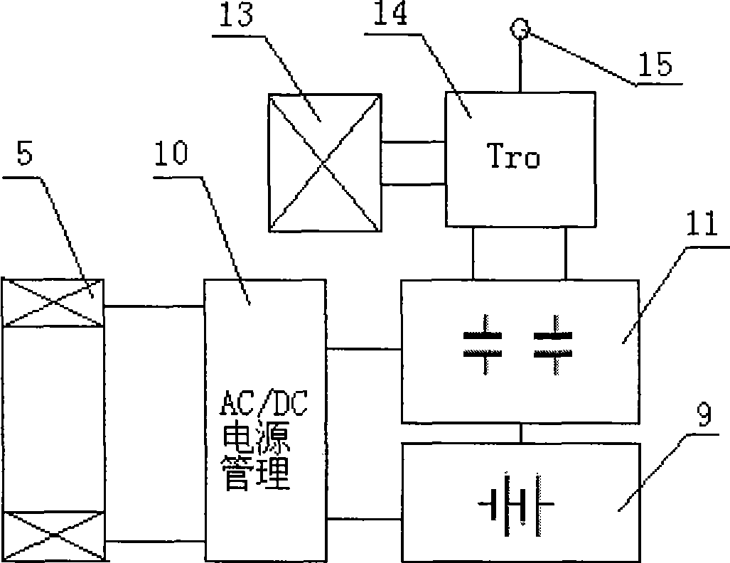 Light controlled vacuum switch module