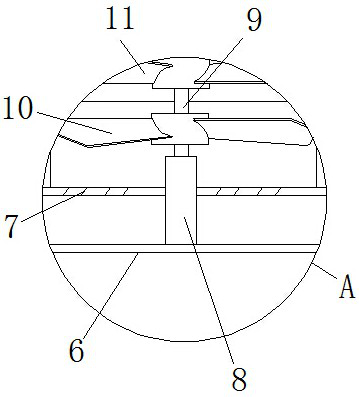 A multi-group guide vane compound transmission device for tidal energy power generation