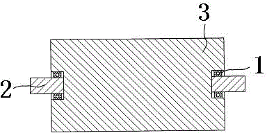 Composite material roller and preparation method thereof