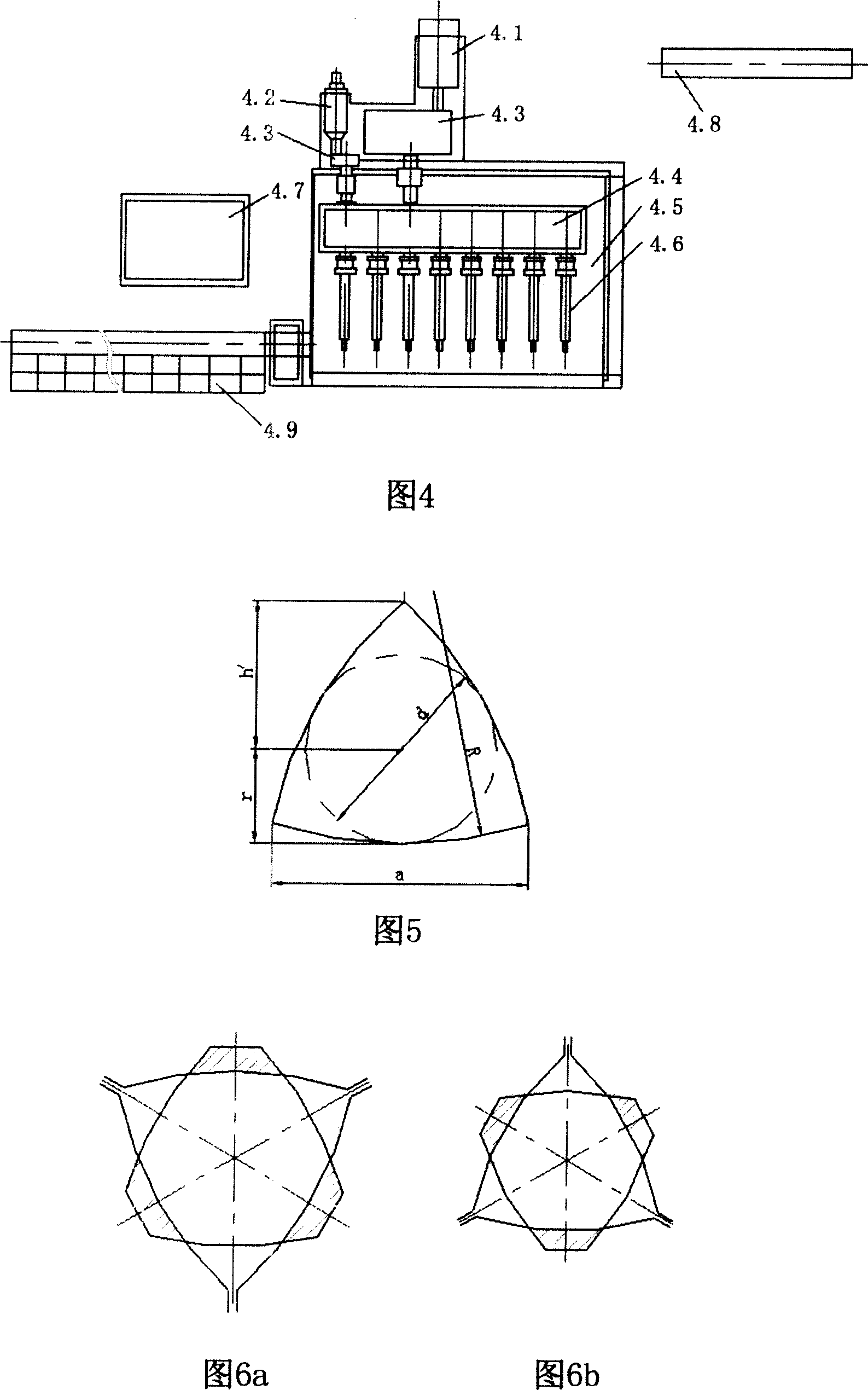 Method for rolling titanium and titanium alloy bar wire bar with three-roller type Y continuous rolling mill
