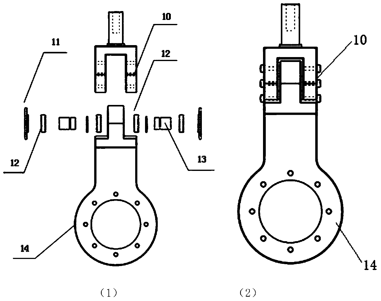 Wearable lower limb exoskeleton rehabilitation robot