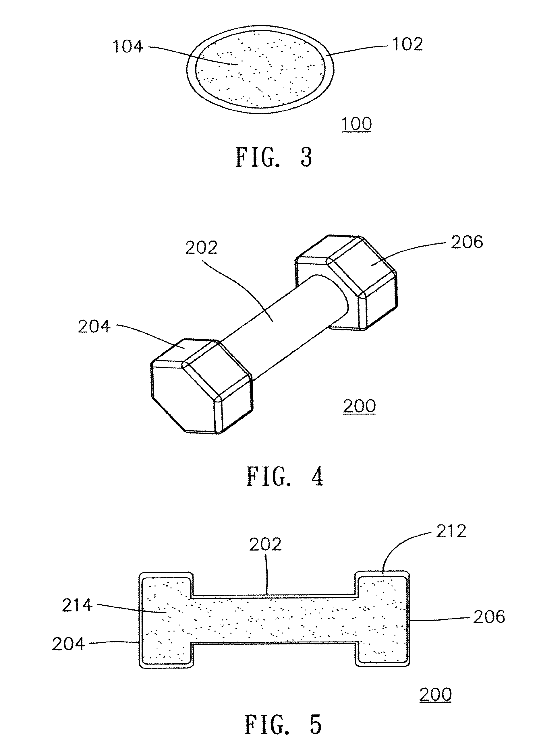 Hygienic exercise equipment and manufacturing method thereof