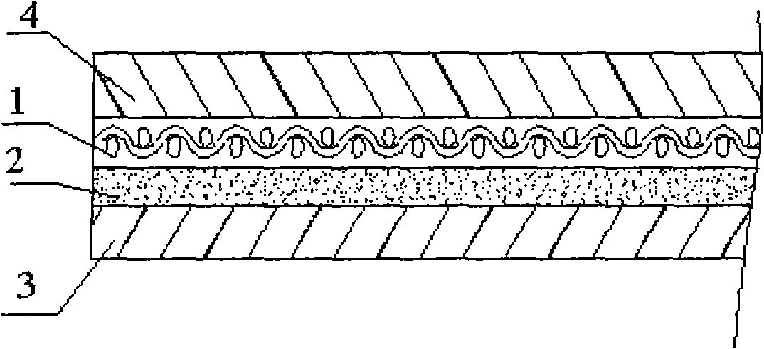 Thermoplastic polyolefin-like waterproof material and preparation method thereof