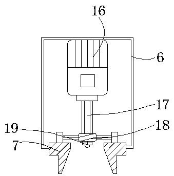Bearing abrasion degree detecting and maintaining device for mechanical manufacturing system