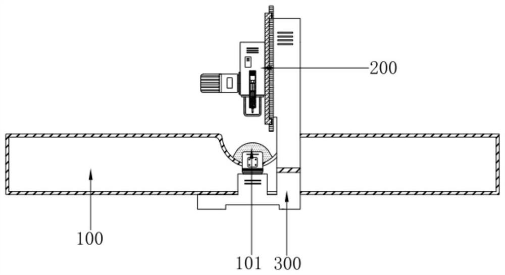 Non-stop edging equipment for protrusions in surface grooves for metal product production