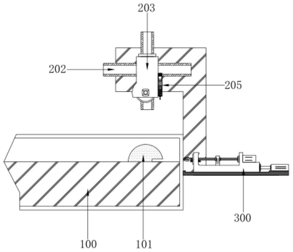 Non-stop edging equipment for protrusions in surface grooves for metal product production