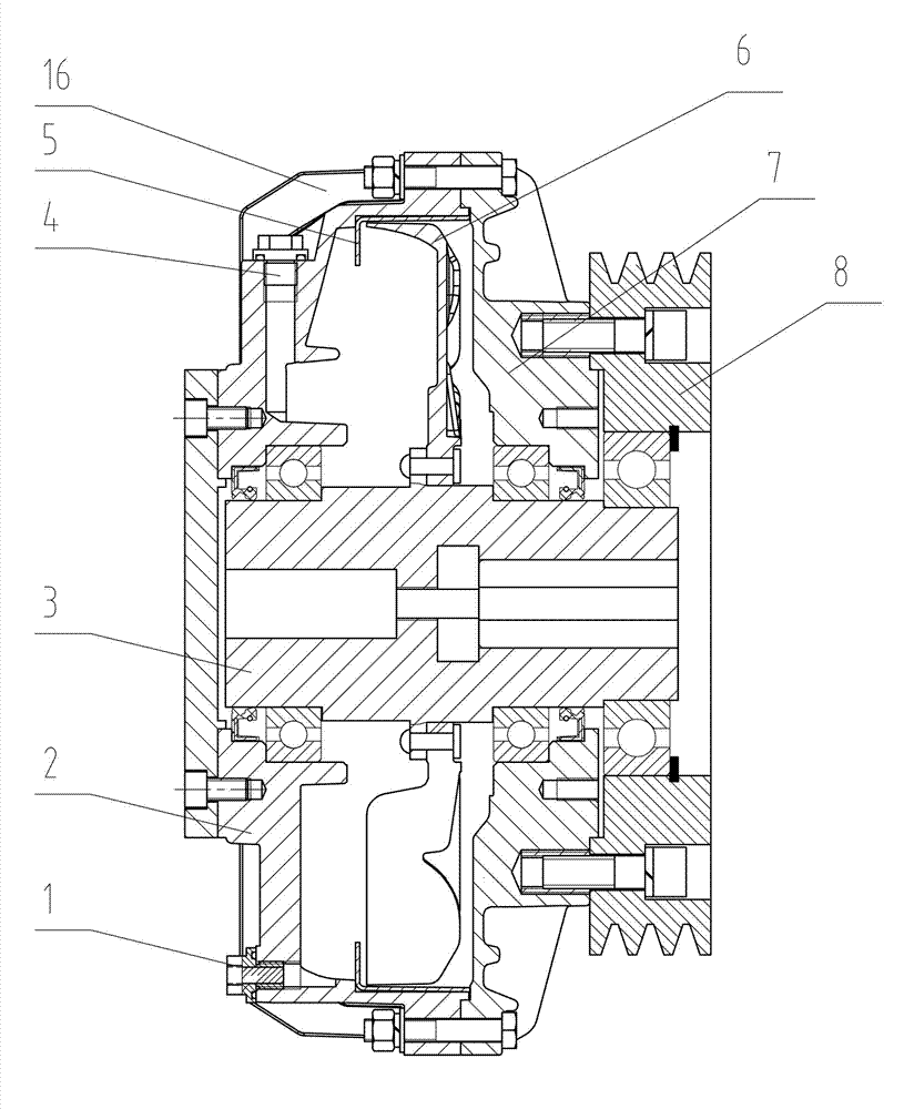 High-slip hydraulic coupler with multiple flow passages