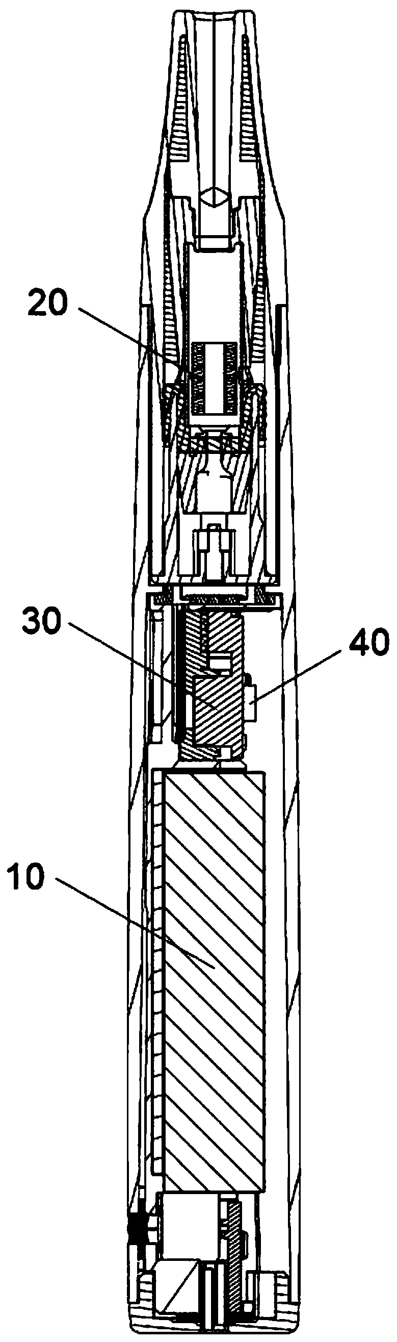 Electronic cigarette power supply output power control method and electronic cigarette