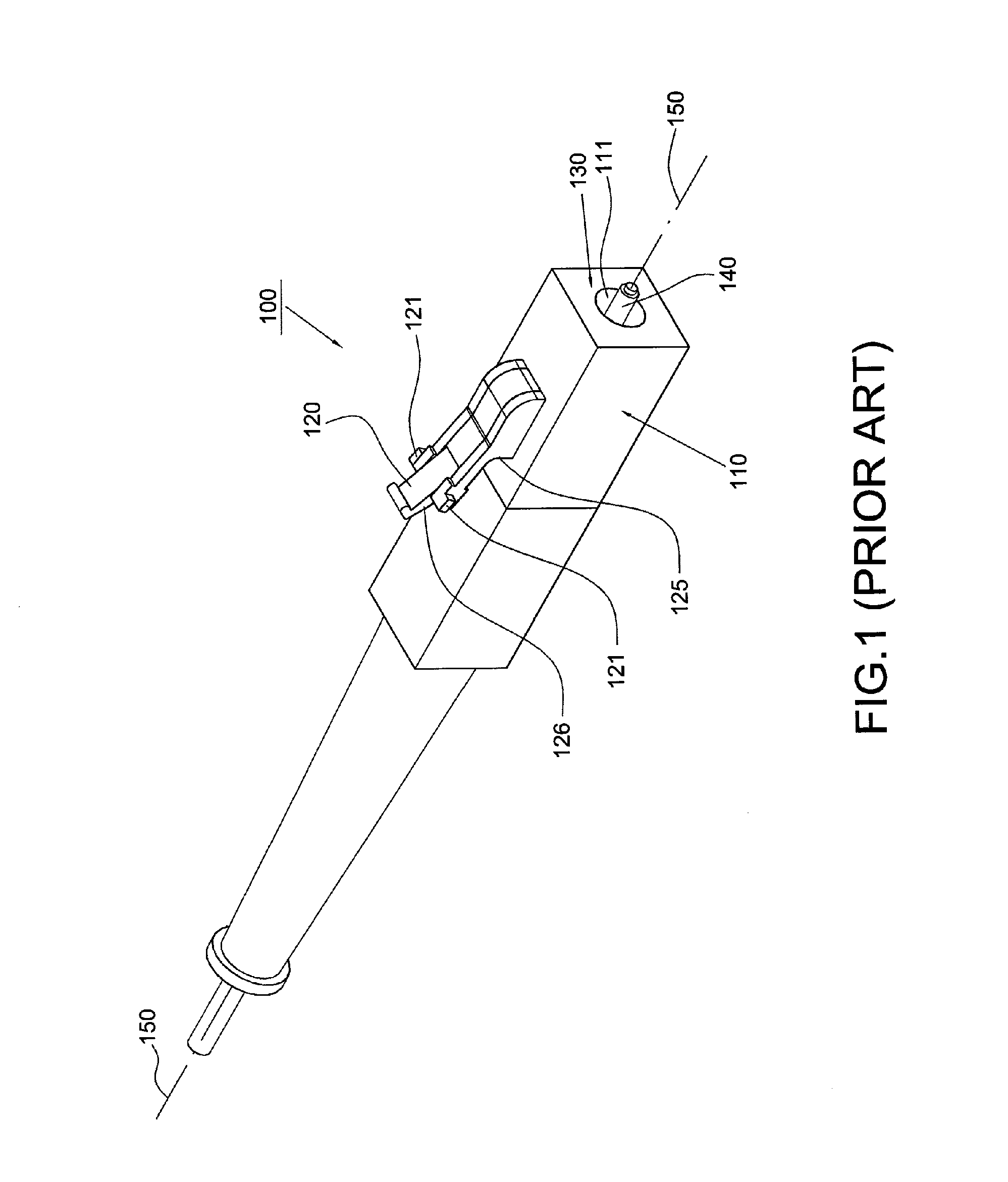 Method for manufacturing one-piece LC type optical fiber adapter