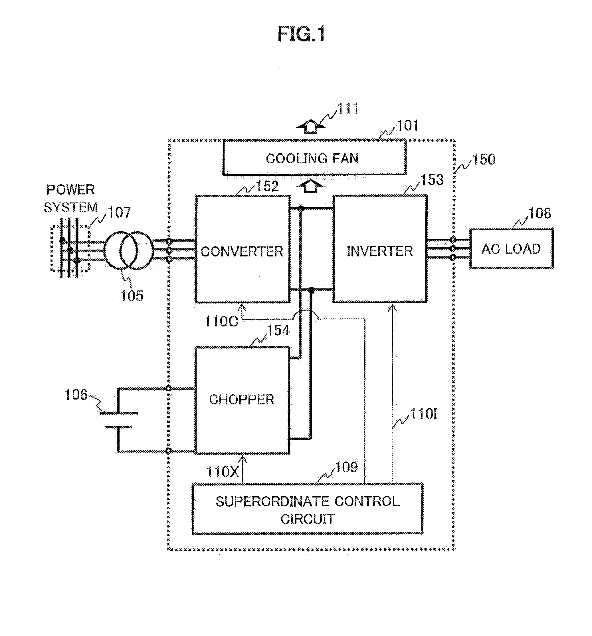 Cooling Structure of Heating Element and Power Conversion Device