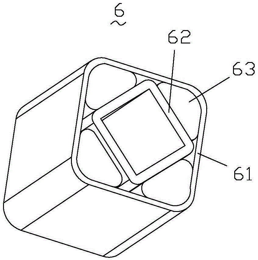 Four-wheel independent suspension system of electric wheelchair