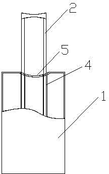 Shredder with pull rod