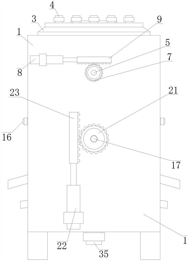 A screening dust removal device for ecological rice processing