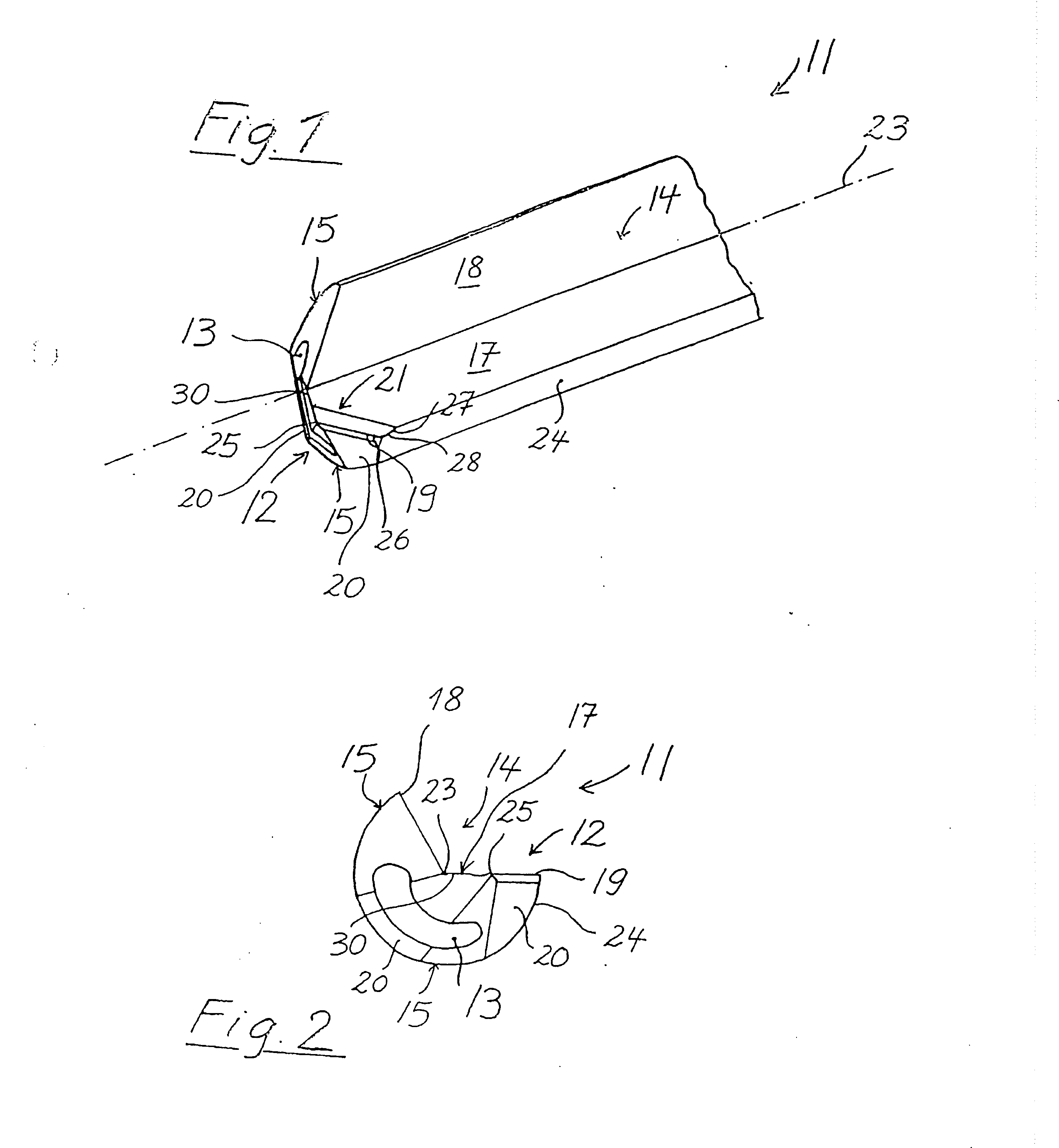 Single-lip drill and method for the production thereof
