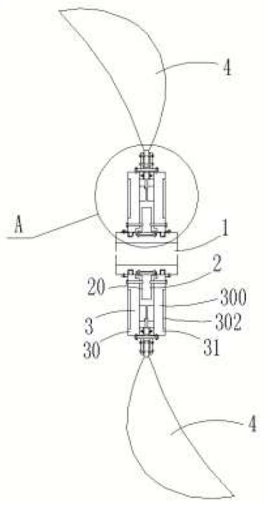 A modular split assembled axial flow fan impeller and its assembly method