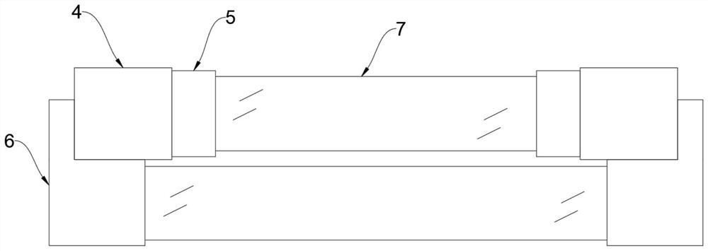 Household photovoltaic power station with protection structure and protection method thereof