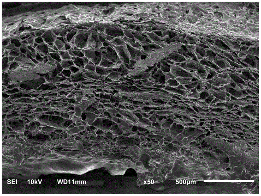 A kind of preparation method of chitosan-based wound dressing of aromatic antibacterial