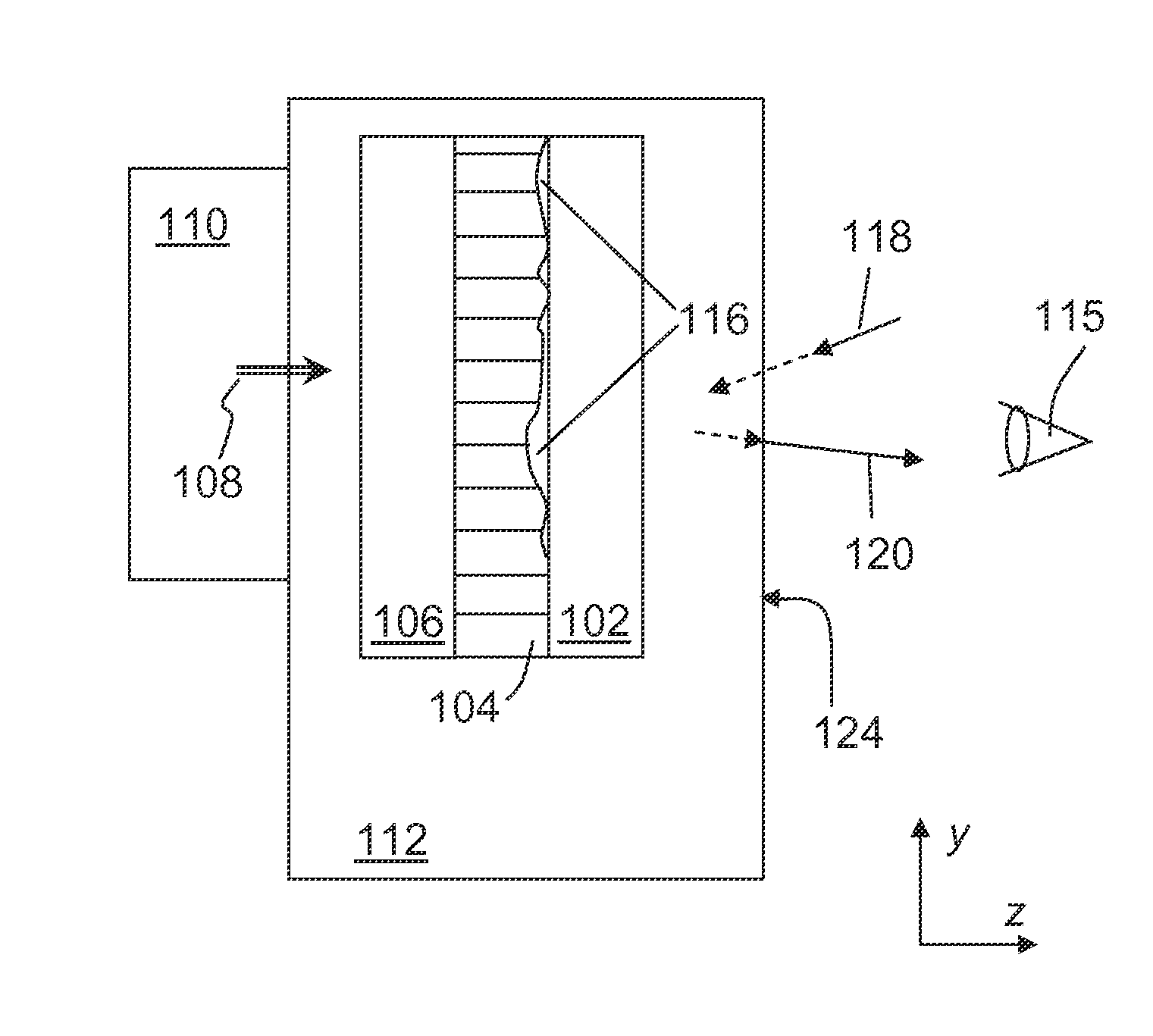 Variable reflectance mirror system