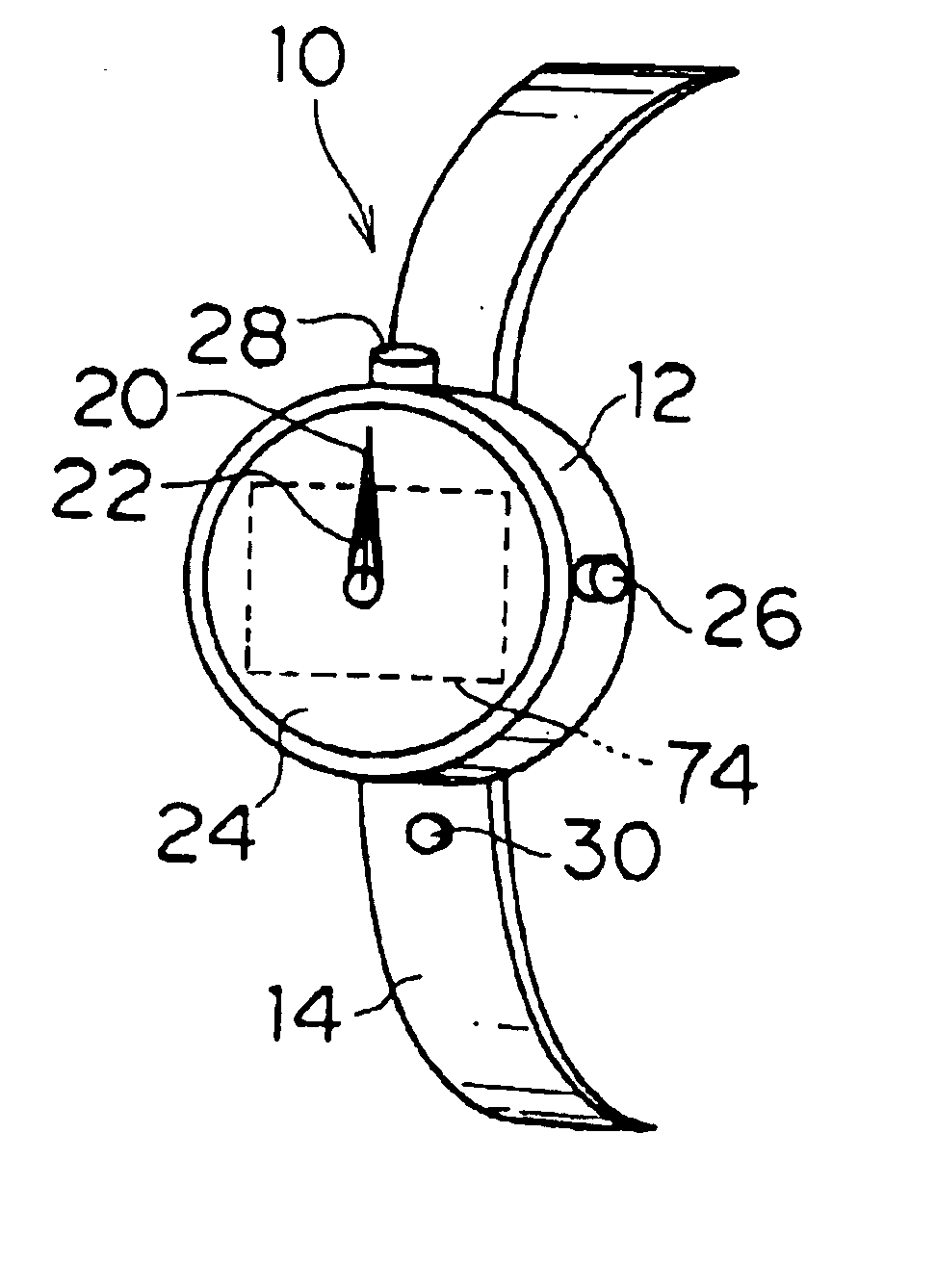 Wrist-carried camera and watch-type information equipment