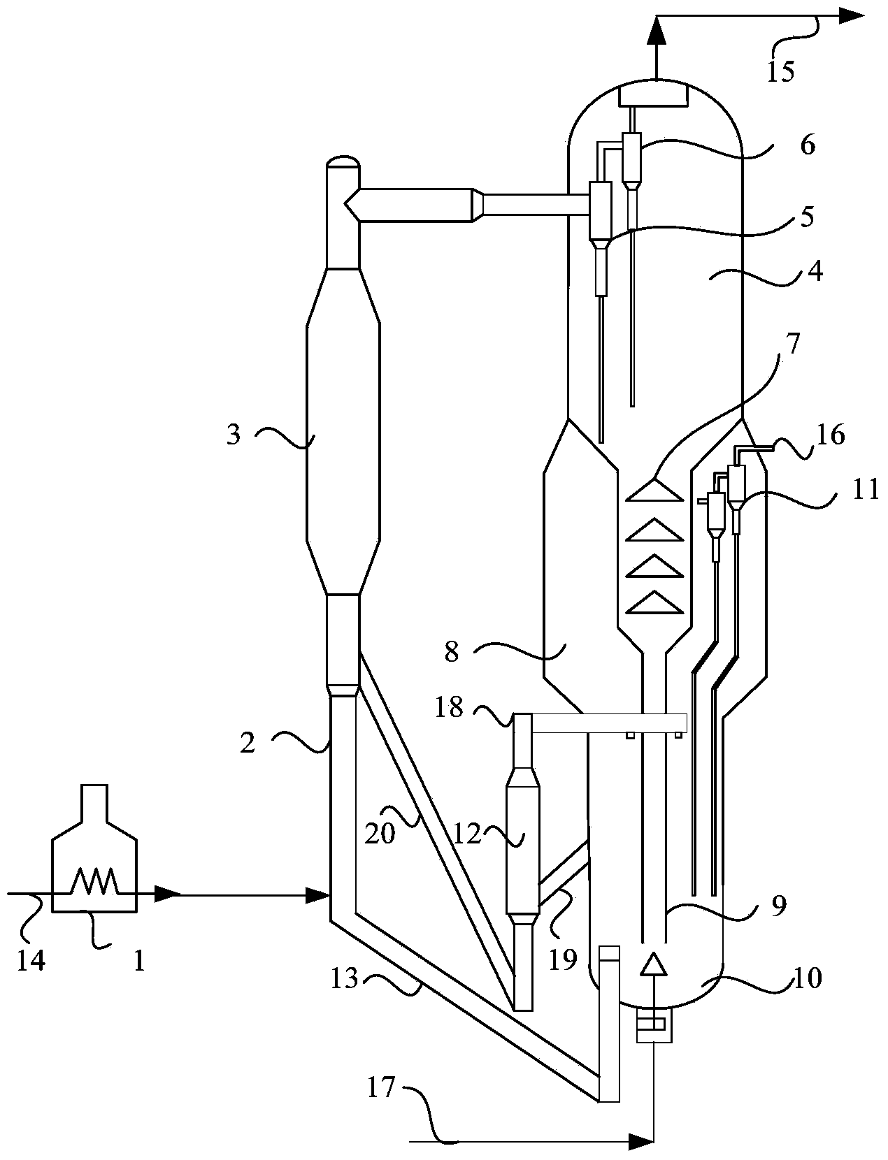 Method for processing inferior heavy oil