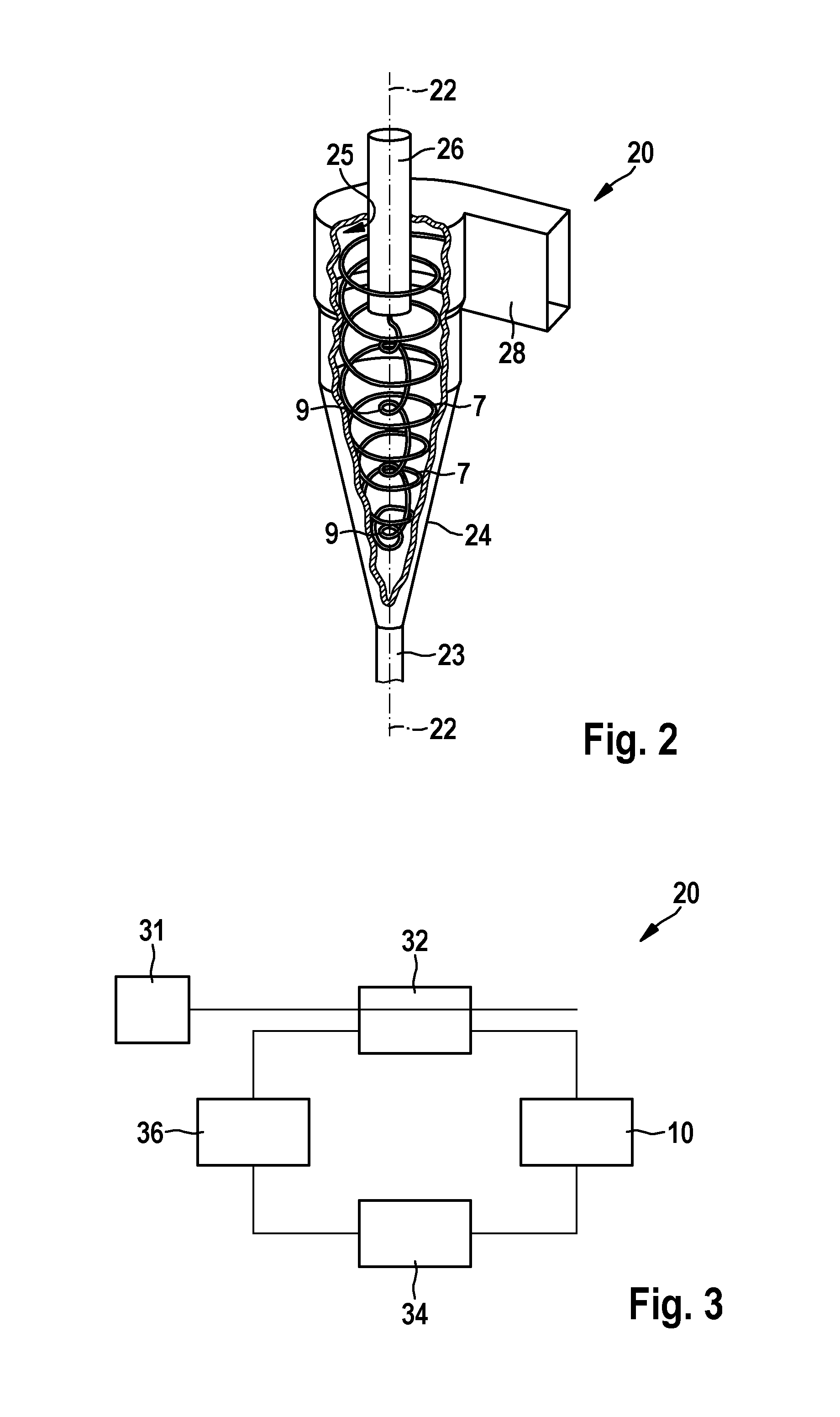 Device and method for separating dirt particles from the working medium of a turbine
