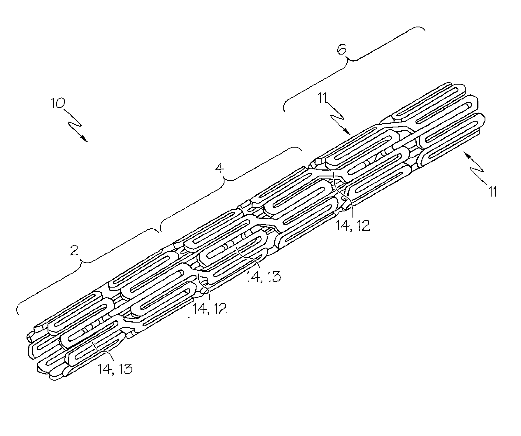 Stent Design Allowing Extended Release of Drug and/or Enhanced Adhesion of Polymer to OD Surface