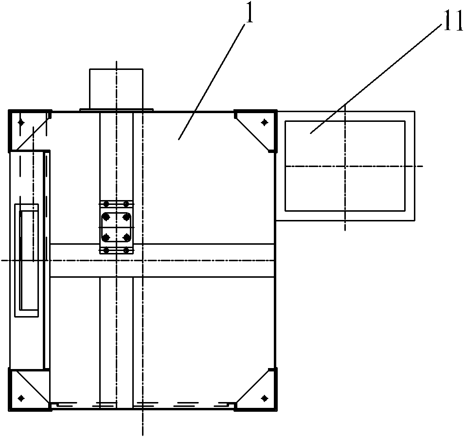 Rotary table type automatic sand-blasting machine