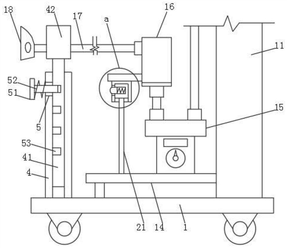 Gas heating and humidifying device for ventilator for respiratory acute and critical diseases