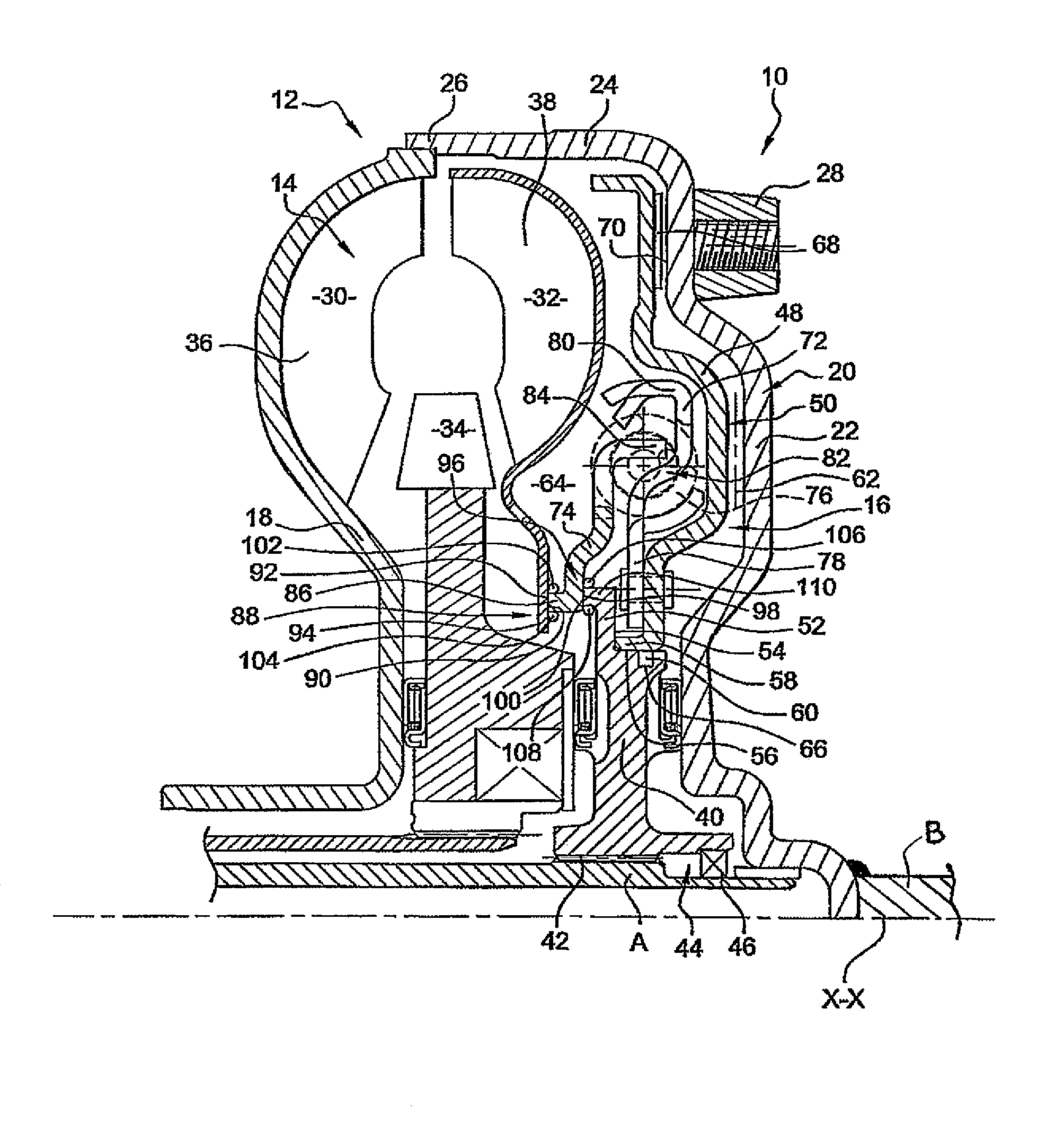 Hydrokinetic coupling device, particularly for a motor vehicle