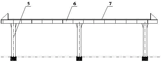 Overhead rail-mounted spiral high-efficiency flatting system