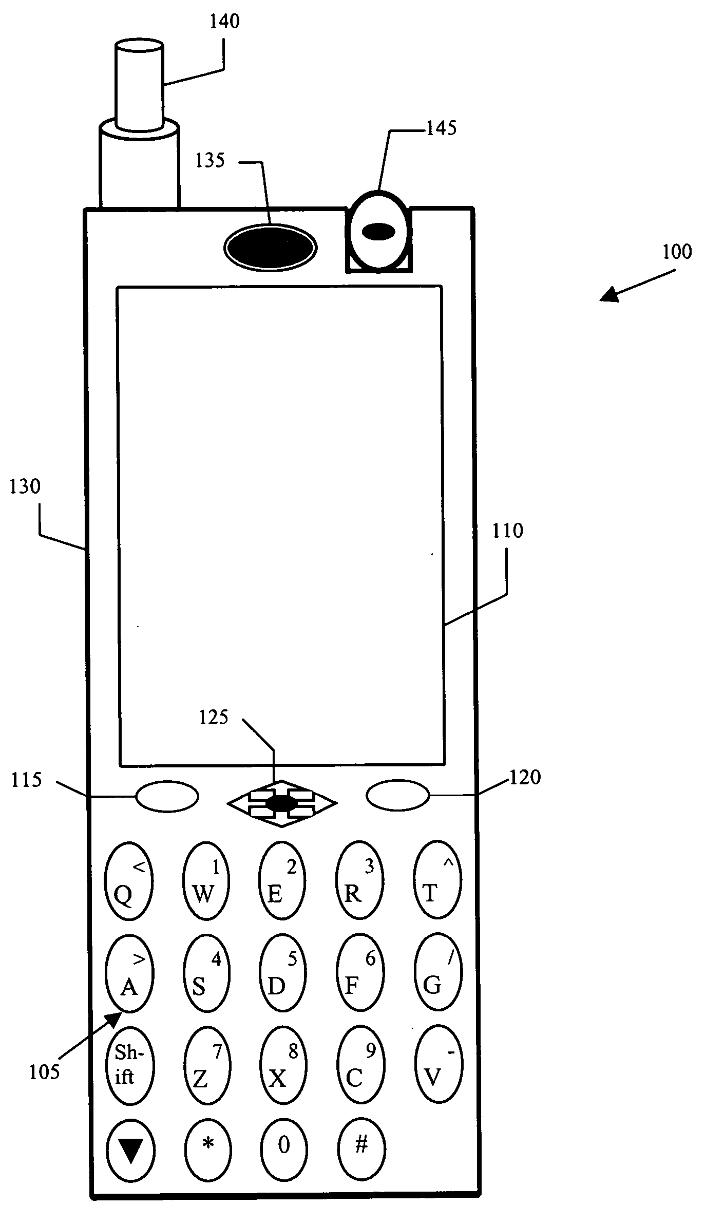 Full qwerty web-phone with optional second keypad