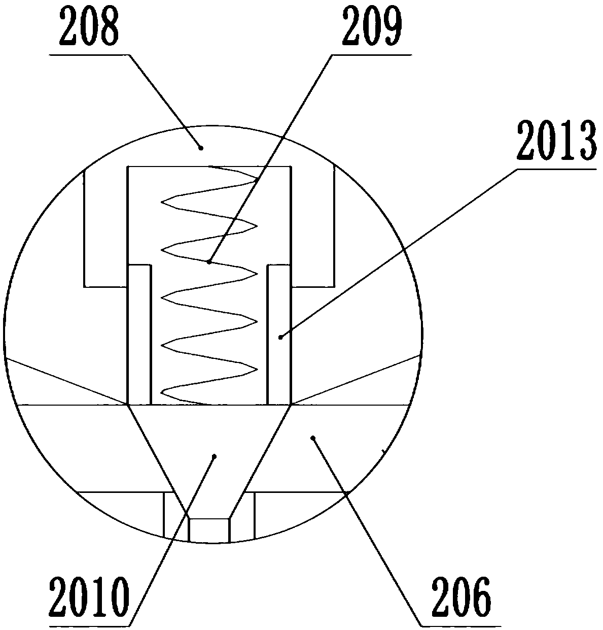 Scribing device for building