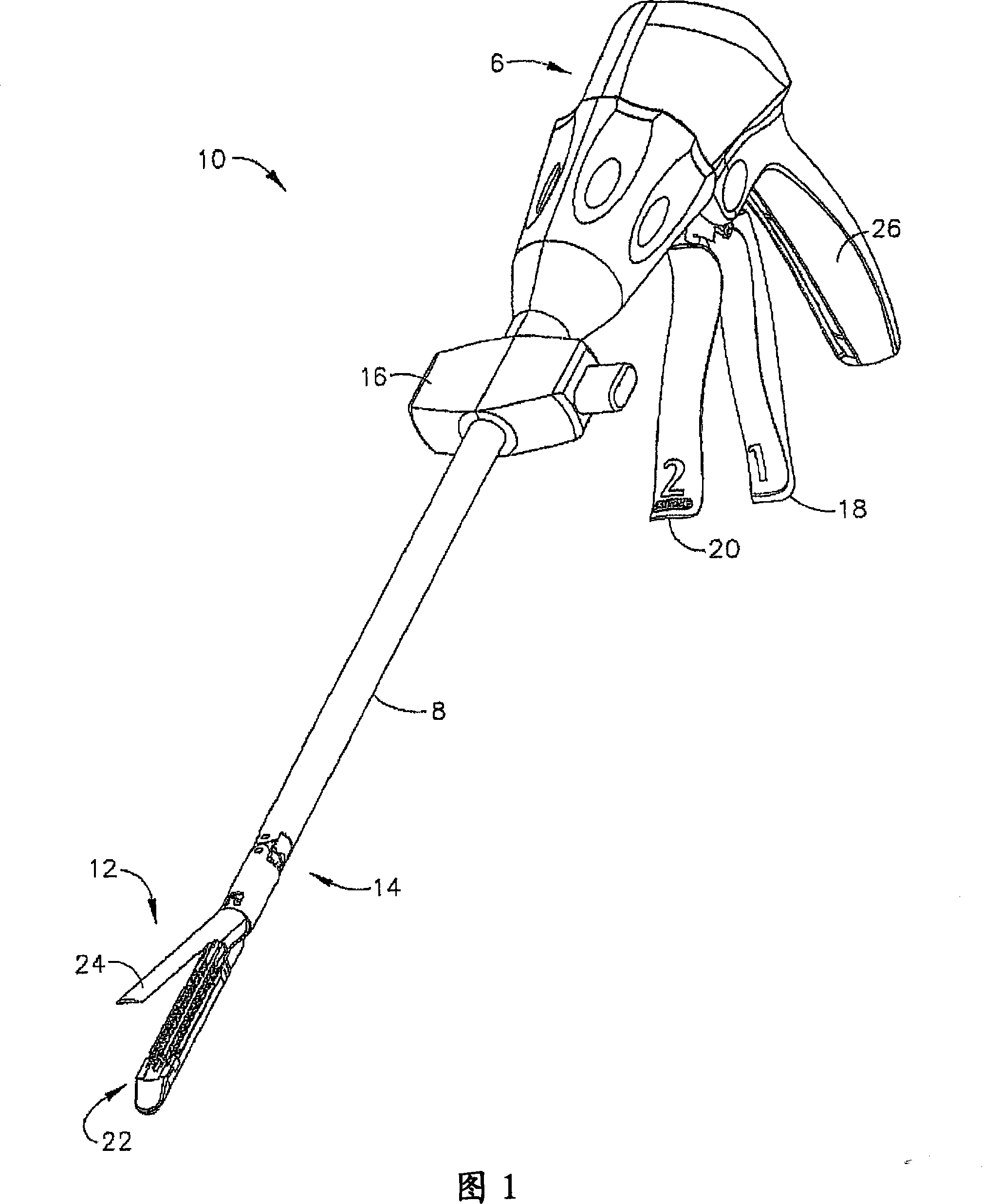 Surgical instrument with wireless communication between control unit and remote sensor