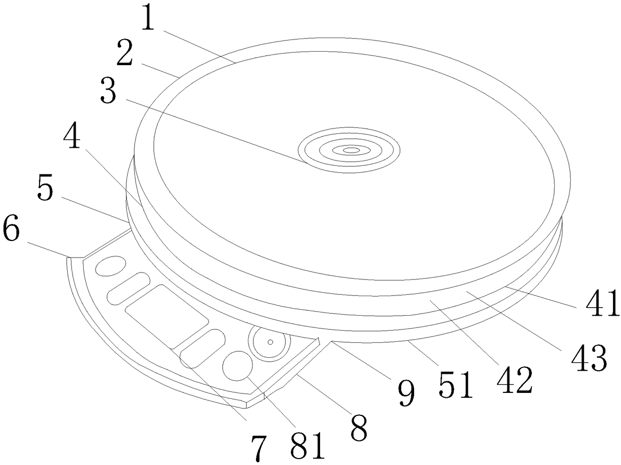 Double-layer induction cooker