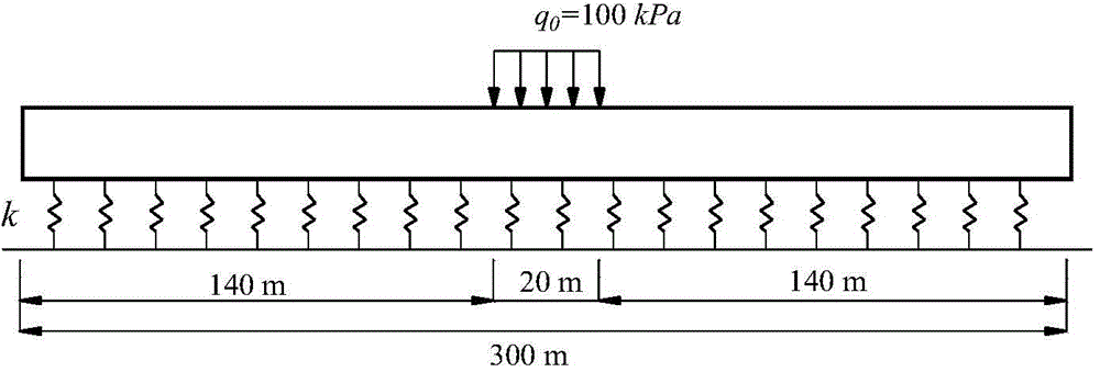 Method for determining longitudinal internal force of shield tunnel under load effect