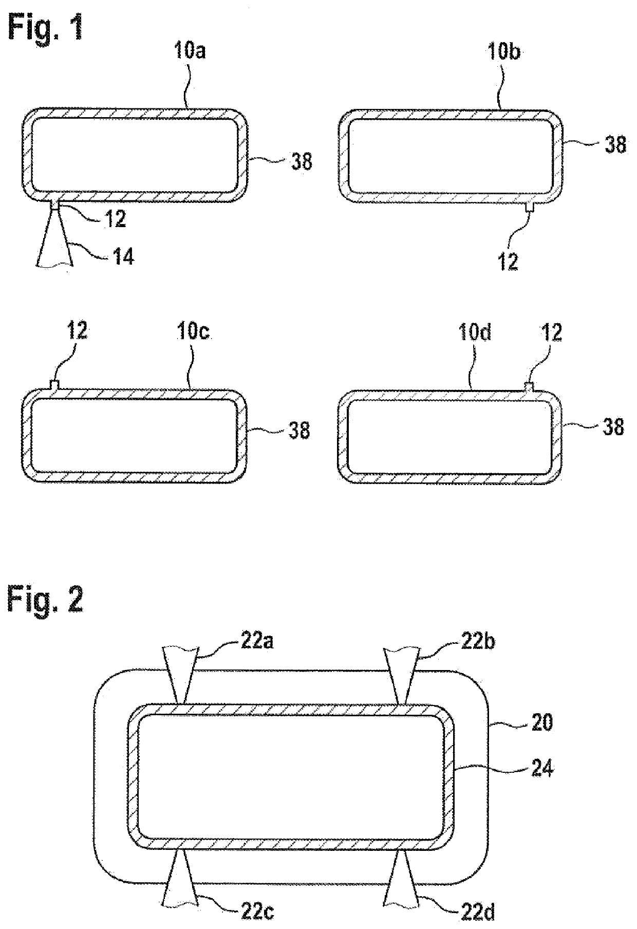 Electrochemical system unit with sealing elements