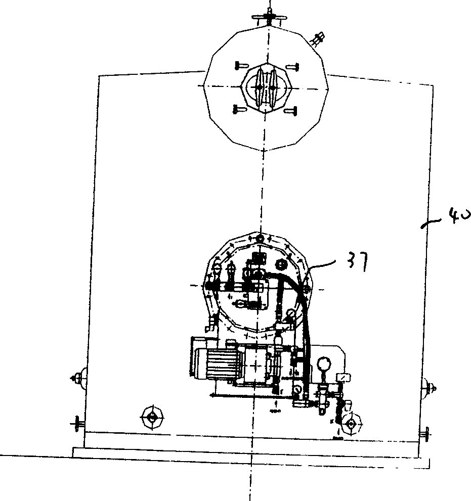 Frequency conversion and automatically controlled dual-purpose boiler with built-in precombustion chamber using coal water slurry or oil as fuel
