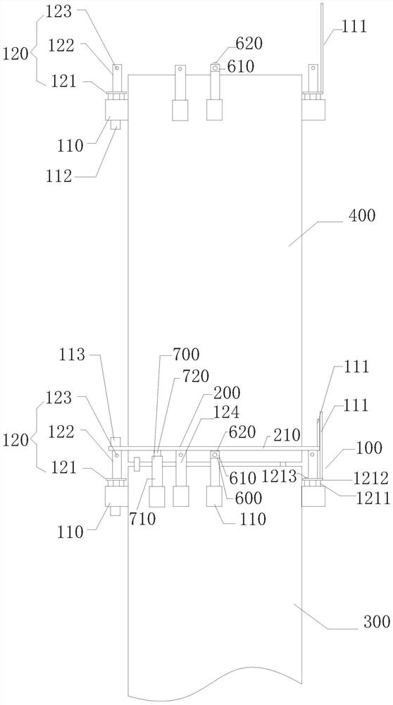 A steel column automatic correction device and construction method for building construction