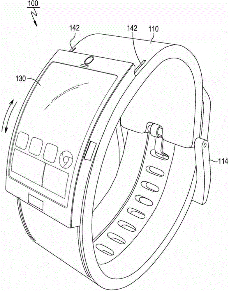 Smart device of wearable and detachable type