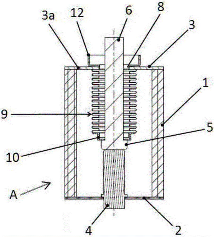 Vacuum interrupter and electrical protection apparatus comprising such an interrupter