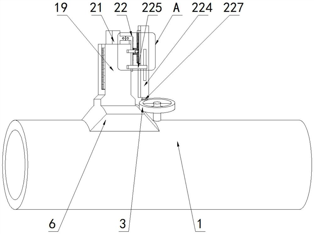 Pipeline valve detection equipment and detection method thereof