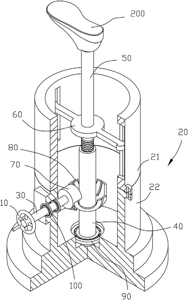 Shoe tree height manually adjusting device