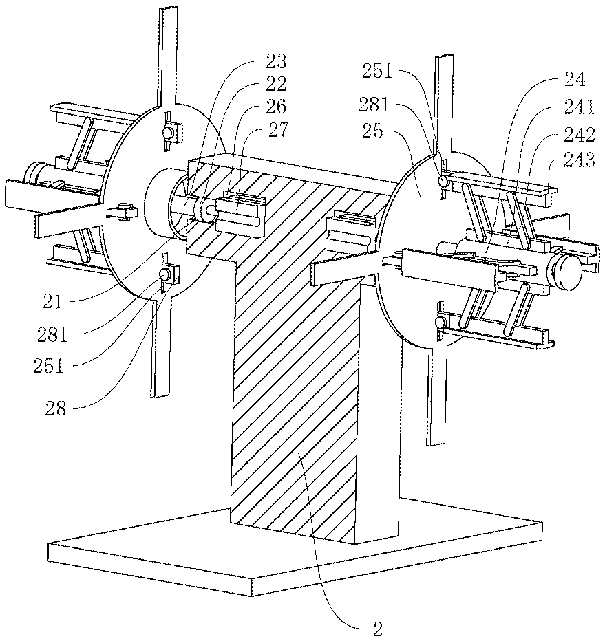 Carbon steel corrugated pipe drawing machine