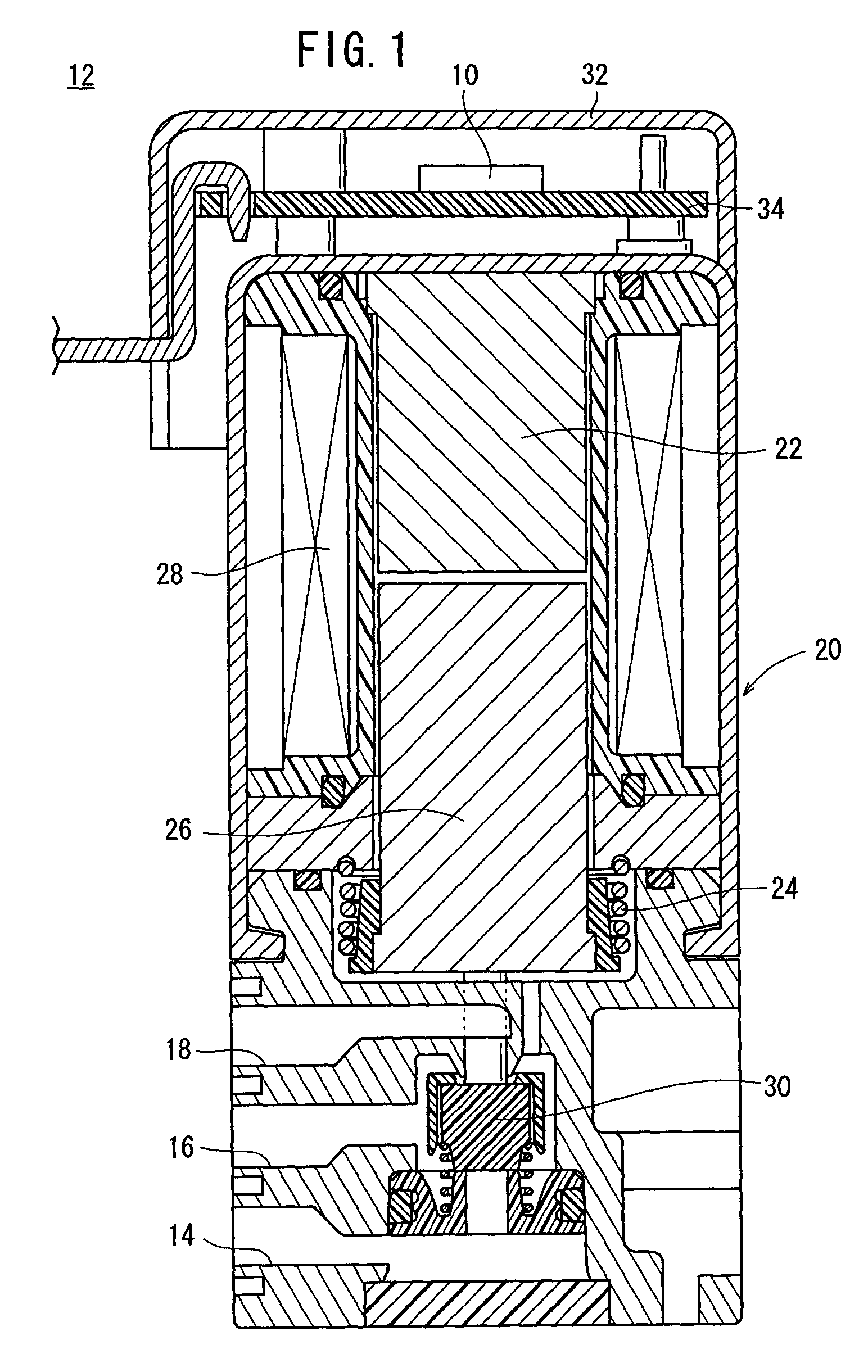 Solenoid-operated valve actuating controller