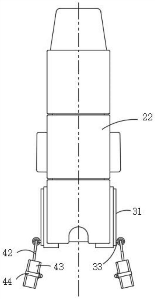 Adjustable lithotomy position bed structure for urinary surgery