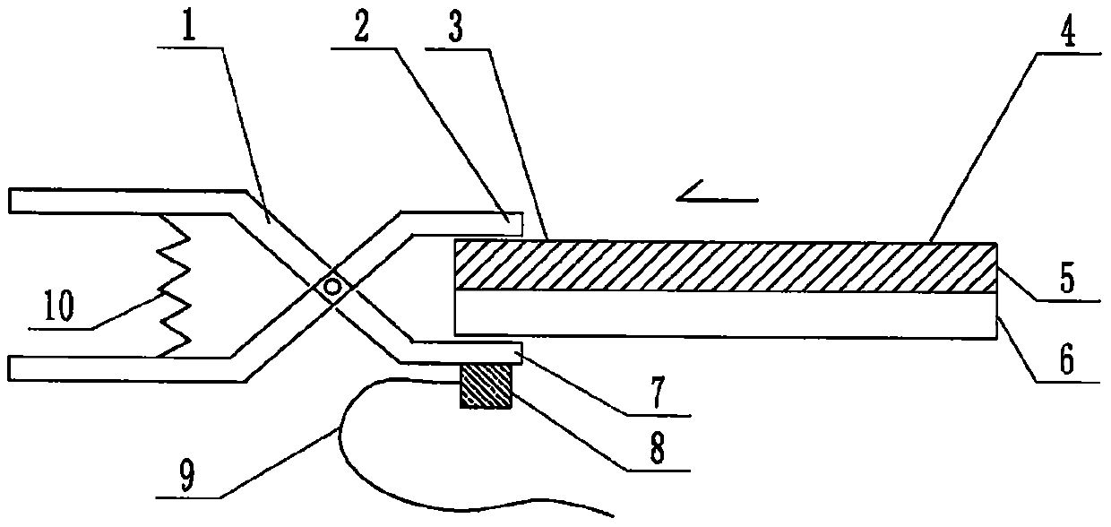 Micro fluidic chip device capable of simultaneously detecting multiple typical tumor markers of female