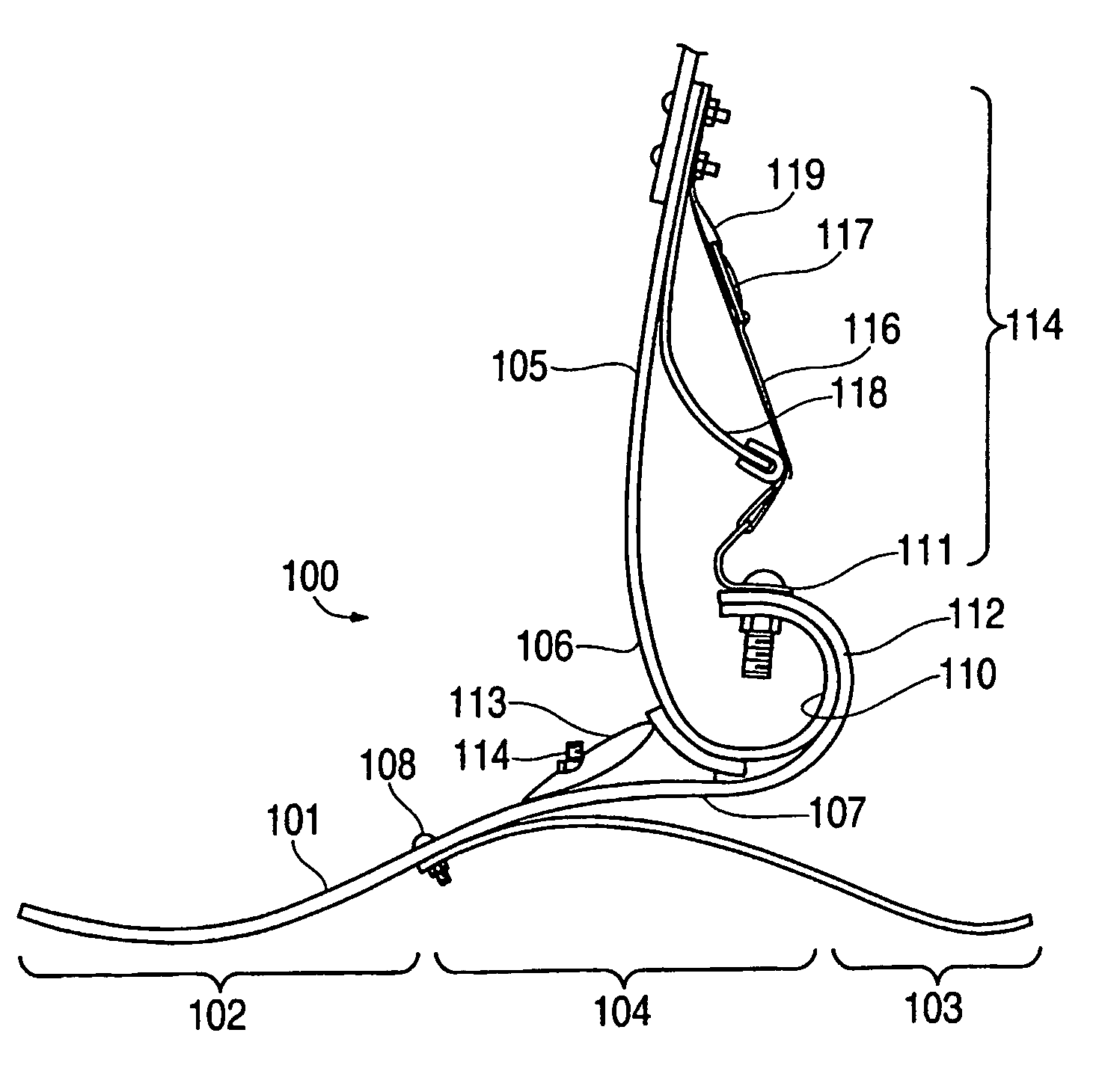 Prosthetic foot with tunable performance