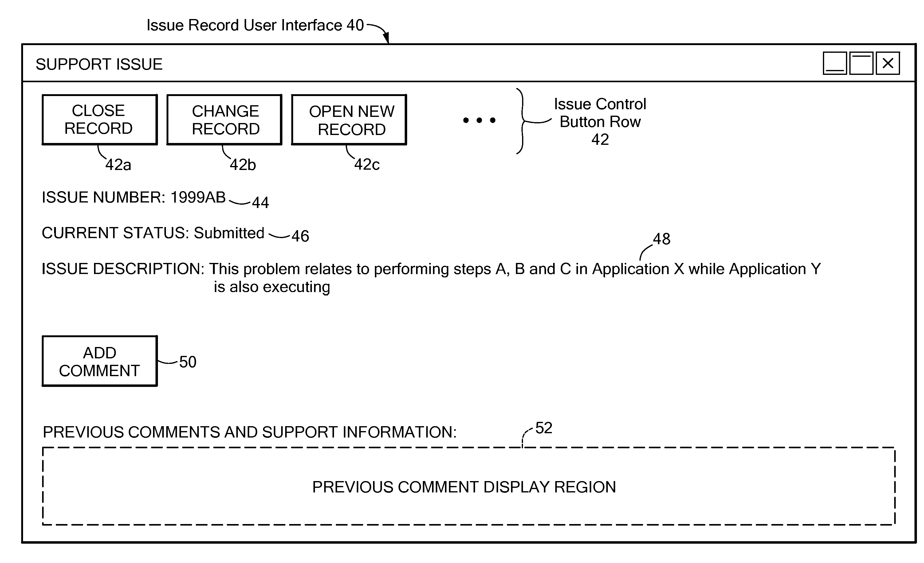 System and method for efficiently processing comments to records in a database, while avoiding replication/save conflicts