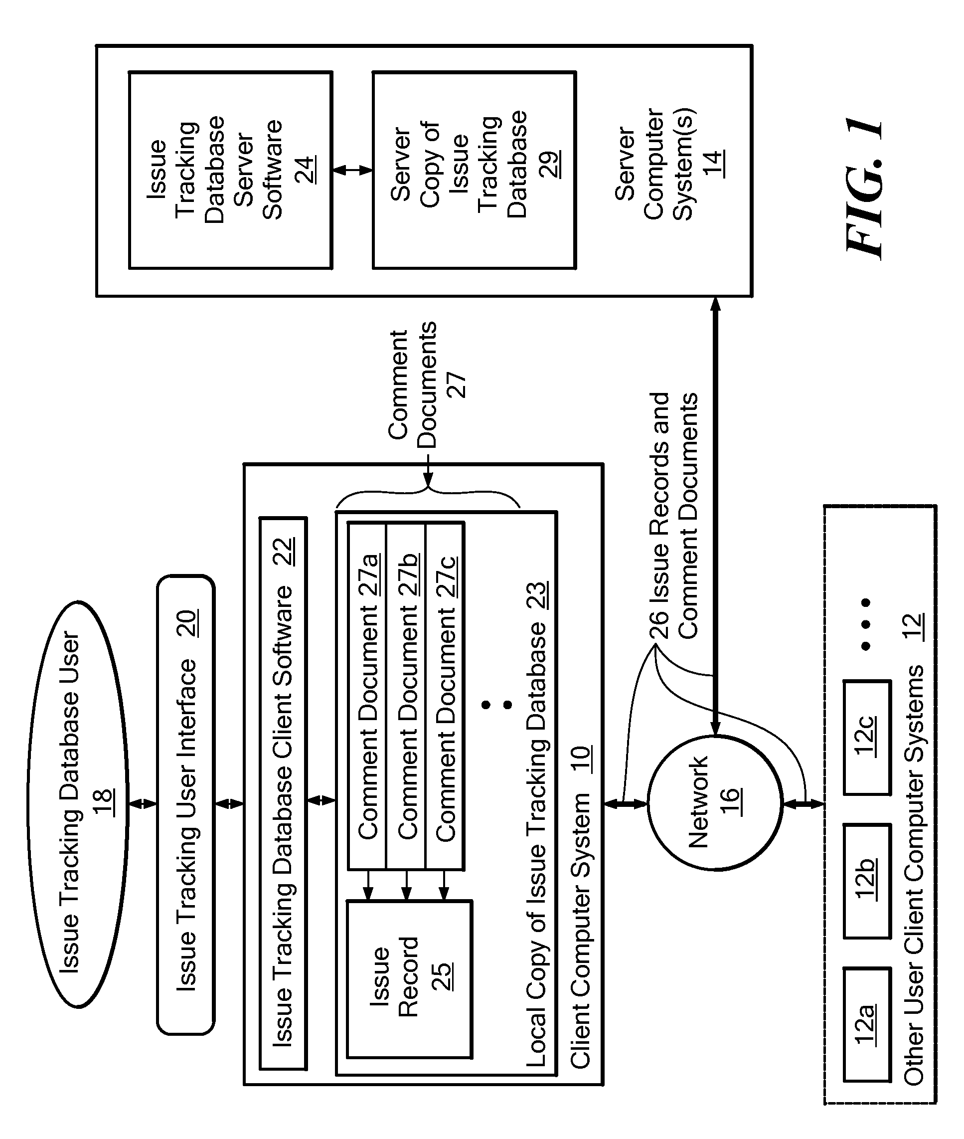 System and method for efficiently processing comments to records in a database, while avoiding replication/save conflicts