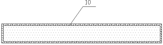 First etched and then packaged packaging structure with single chip reversedly installed and base islands buried as well as preparation method thereof